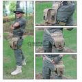 Tactical SWAT Leg Bag Outdoor Sport Utility Drop Thigh Pouch Military Waist Pack
