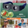 Zoomies 400% magnification Magnifying Magnifiers Glasses Telescope Hands Free Binoculars