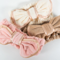 Luxe Bow Headband (skincare, makeup, shower)