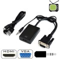 VGA TO HDMI / HDTV ADAPTER WITH AUDIO