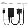 VGA TO HDMI / HDTV ADAPTER WITH AUDIO