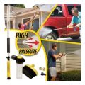 Water Zoom High Pressure Cleaner with Accessories! Easily Connects to Any Water Hose!