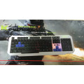 104 Key  RGB Led Glowing Backlit Usb Keyboard for PC