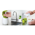 C-Shaped Liquid Single-Handed Soap Dispenser Wash Bottle Shampoo Container