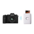 Fujifilm INSTAX MINI LINK 2 Smartphone Printer Kit Ash White