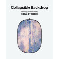 GODOX CBA-PF0001 Floral Painting Collapsible Backdrop 1.5mx2m Purple Paint Smudges