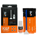 K&F Concept Pack of 10 Swabs for Full Frame Camera Sensors with Cleaning Fluid