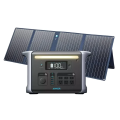 Anker PowerHouse 757 (1229Wh) Power Station + Anker PowerSolar 625 Solar Panel (100W)