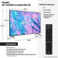 SAMSUNG 50" CU7000 CRYSTAL UHD 4K SMART TV (2023)