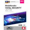 Bitdefender Total Security 2018 Key (1 Year / 5 Devices) - Anti Virus, Internet Security PC