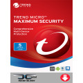 Trend Micro Maximum Security (1 Year / 5 Devices) - Internet Security PC Trend Micro