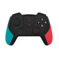 Premium Bluetooth Wireless Vibration Game Controller (T-23) for Nintendo Switch - Blue & Red