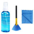 LCD Screen Cleaning Kit All-in-One Solution Combo 100ml Liquid | Cleaning Cloth | Brush