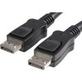 Manhattan DisplayPort Monitor Cable DisplayPort 20-pin Male to DisplayPort 20-pin Male-2.0 metre-Bla