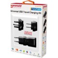 Promate Traverse USB Travel Kit White