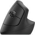 Logitech Lift vertical Ergonomic Mouse - Graphite - 2.4GHz / Bluetooth