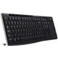 Logitech K270 Wireless Keyboard -Full-size layout with unifying receiver