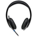 Logitech Headset H540 USB Headset Laser Tuned Drivers Comfortable Padding On Ear Audio Controls  ...