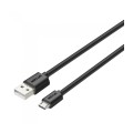 Astrum UD200 Micro USB - USB 1.2M Charge &amp; Sync Cable 2A Black