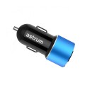 Astrum CC340 Car Charger 4.8AMP 2 USB Blue