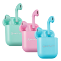 Amplify Buds Series True Wireless Earphones with Silicone Accessories - Pink/Blue
