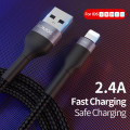 Romoss USB to Lightning 1m Cable Black - CB12B-61-G23