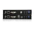 Aten USB DVI HDBaseT 2.0 KVM Extender up to 330 ft w/ 1920x1200 /W/(US/EU/OUT) ADP. ATEN