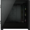 Corsair iCUE 5000X RGB Tempered Glass Mid-Tower ATX PC Smart Case Black