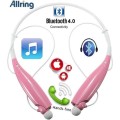 AllRing HBS730 Flexible Bluetooth Ver 4.0 Wireless Hand Free Sports Stereo Headsets Neckband Styl...
