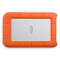 Seagate LaCie Rugged Mini series 2TB USB 3.0 External Hard Drive Orange/Silver