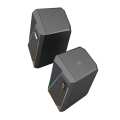 Redragon ANVIL 2.0 Speakers 2 x 3W|8 Mode RGB|USB+3.5mm|Power + Volume Buttons - Black