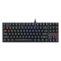 Redragon Keyboard Mechanical Aps RGB 10KLESS Tenkeyless Black - RD-K607-RGB