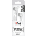Trust TRS-20835 Aurus Waterproof Earphones - White