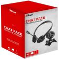 Trust 2 in 1 Chat Pack-Includes Exis Stylish VGA Webcam 640 X 480 Sensor Resolution