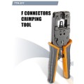Goldtool Heavy Duty Waterproof F Type Connector Crimping Tool- FOR F type male RG58 RG59 and 6U c...