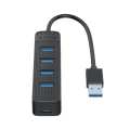 Orico 4 Port USB 3.0 Hub - Black - TWU3-4A-BK-EP