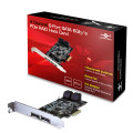 Vantec - UGT-ST644R 4 Channel 6-Port SATA 6Gb/s PCIe RAID Host Card