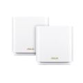 Asus ZenWifi Xt8 Ax6600 Wireless Tri-Band Mesh Wifi System (2 Pack White)