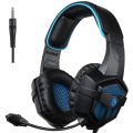 SADES SA 807 Gaming Headphones with Microphone Black Blue