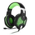 KOTION EACH G1000 Gaming Headset with 7 RGB LED Light - Green