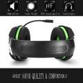 KOTION EACH G1000 Gaming Headset with 7 RGB LED Light - Green