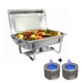 Chafing Dish Rectangular Double 9.80L
