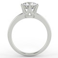 1.51Ct Certified Round Solitaire Diamond Engagement Ring 14K White Gold R104000 GIE Certificate