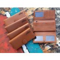 Ladies Genuine leather wallets  with personalized writing