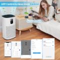 Proscenic A9 Air Purifier, Covers 55 Sq Mtrs, App controlled, HEPA Filter