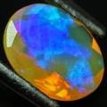 1.4ct Natural Faceted Ethiopian Welo Opal  -49