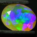 1.4ct Natural Faceted Ethiopian Welo Opal  -49