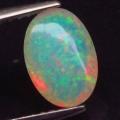 0.97ct Natural White Ethiopian Opal