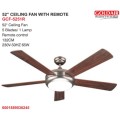 Goldair 132cm Ceiling Fan with remote (GCF-5251R)