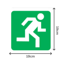 Running Man - Right Sign